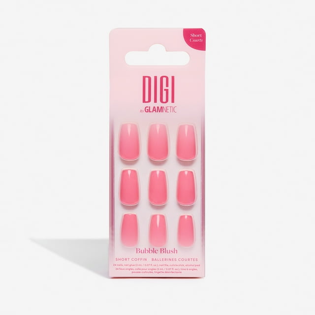 Digi by Glamnetic Bubble Blush Press-On Nails