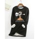thumbnail image 2 of Gibobby Sudaderas para mujer Sudaderas de Halloween para mujer lindas camisetas con gráficos de fantasma playera casual de manga larga(Negro,CH), 2 of 3