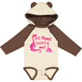 thumbnail image 3 of Inktastic My Mema Loves Me Girls Gift Girls Long Sleeve Baby Bodysuit, 3 of 5
