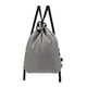 thumbnail image 5 of Mochila con cordón, impermeable, para deportes, gimnasio, bolsa de cuerda para hombres, mujeres y Gris 40x45cm Jinwen mochilas de cuerdas, 5 of 7