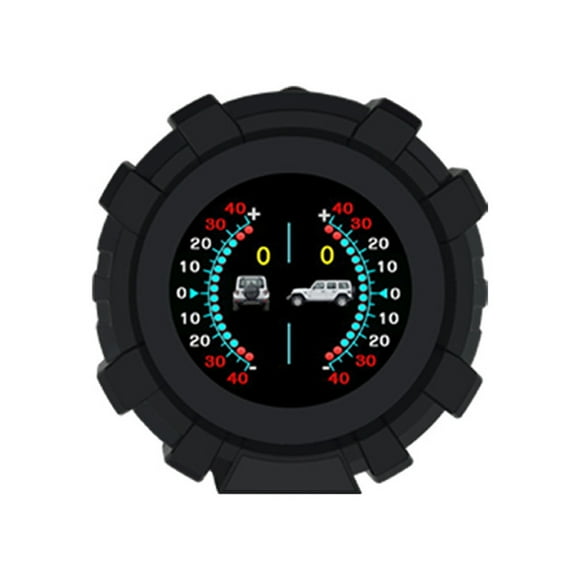 Tignapoo Écran HUD de Voiture Multifonction avec Surveillance GPS de la Vitesse, de l'Altitude, de la Boussole et de la Tension - Gradation Automatique, Alerte de Fatigue et Détection de Pente pour une Sécurité de Conduite Améliorée