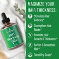 thumbnail image 4 of Sérum bloqueador de DHT Hair Thickness Maximizer 30 ml vegano para maximizar grosor del cabello, 4 of 6
