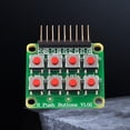 thumbnail image 3 of Teclado 2x4 Wdftyju 8 botones pulsadores Botón de teclado matricial para Arduino AVR PIC, 3 of 9