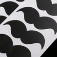 thumbnail image 1 of Mustache Label Stickers, 1 of 4