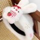 thumbnail image 4 of Cartoon Rabbit Bucket Hat for Outdoor Activity Nondeform Thickened Warm Plush Fisherman Hat for Winter Everyday Wear, 4 of 4
