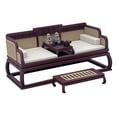 thumbnail image 4 of Cama china en miniatura, modelo de casa de muñecas, accesorios a escala 1/12, manualidades diminutas, muebles para casa de muñecas, juguete de, 4 of 8