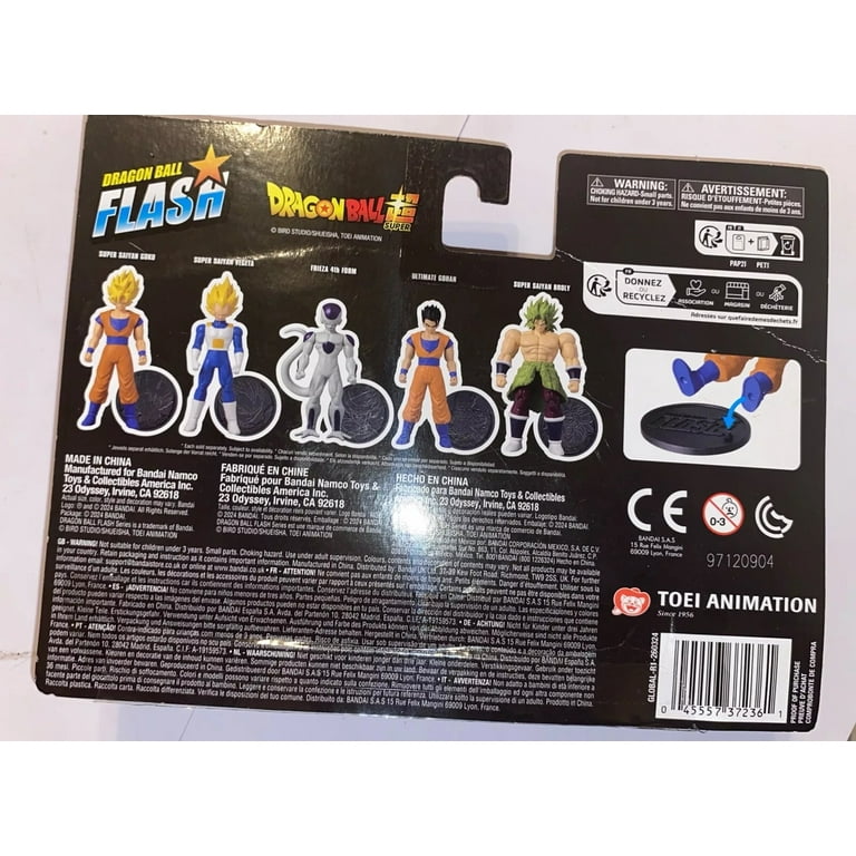 Dragon Ball Flash 3 Figure Set: Super Saiyan Vegeta, Super Saiyan