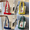 C 4PCS, variant on 4PCS 2025 Limited Edition Pastel Mini Canvas Tote Bag, Macaron Color Small Reusable Shopping Bag, Lightweight Cute Canvas Handbag Gift