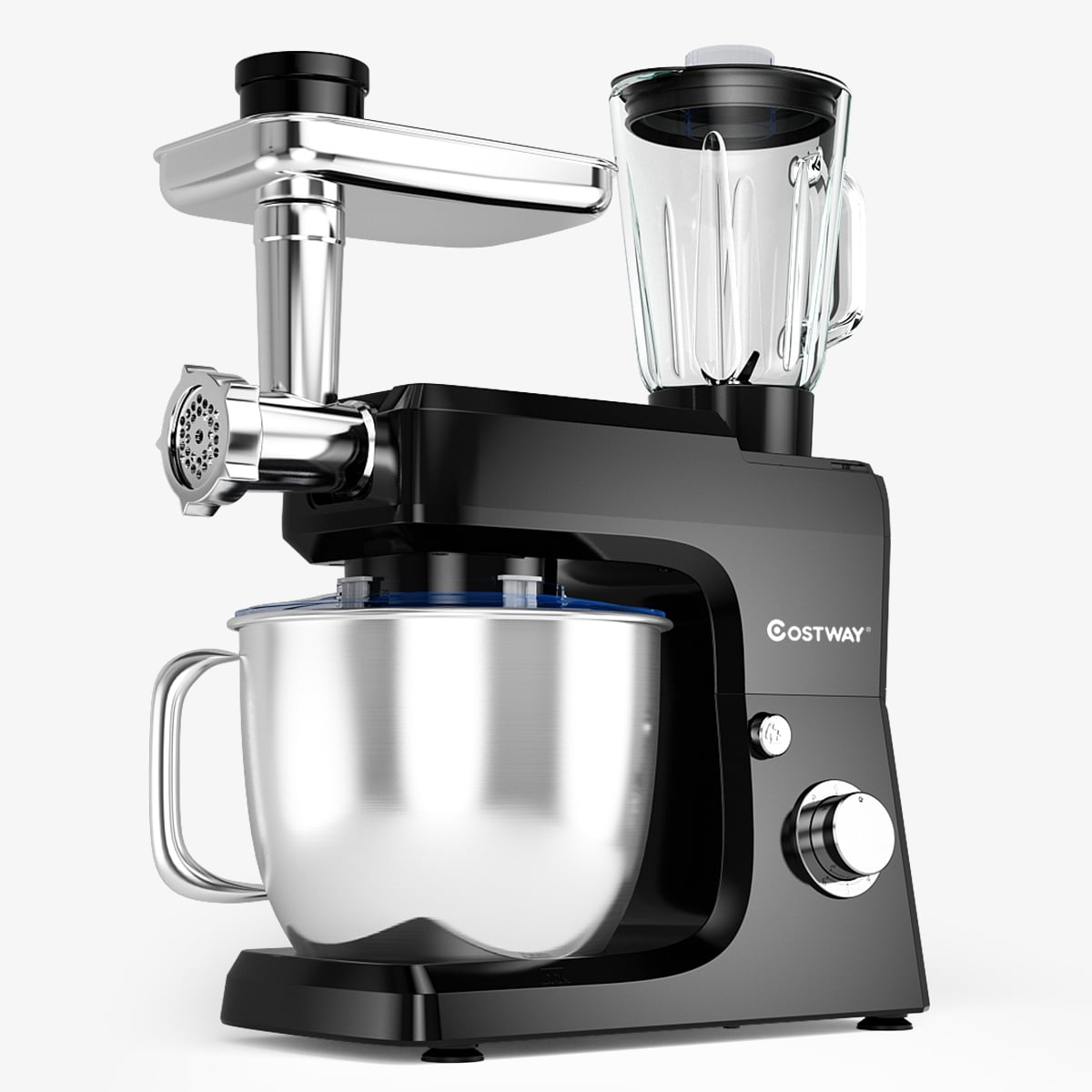 Costway 3 in 1 Multifunctional 6 Speed Stand Mixer Meat Grinder