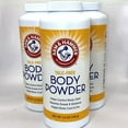 Arm & Hammer TalcFree Odor Control Body Powder, Set of Three(3), 5 oz. Each.