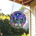 thumbnail image 5 of Guodhu 7.4 Inch Acrylic Puzzle Sun Catcher Window Hanging Rainbow Maker for Kids Adults Creative Craft Activity(Multicolor P), 5 of 9