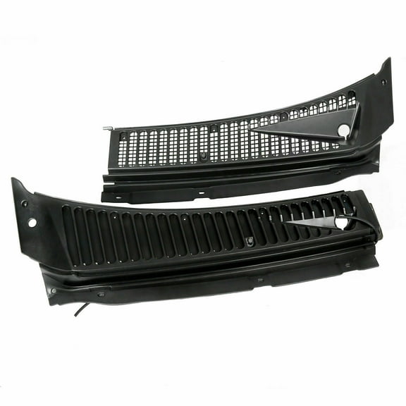 WaiRitoday Compatible With Ford 99-07 F250 F350 Windshield Wiper Vent Cowl Screen Cover Grille Panel