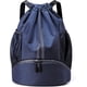thumbnail image 1 of Sports Drawstring Backpack - String Swim Gym Bag with Shoes Compartment and Wet Proof Pocket for Women&Men, 1 of 5