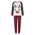 thumbnail image 2 of Christmas Pajamas for Family Matching Christmas Pajamas Sets Classic Red Xmas Jammies for Woman Men Kids, 2 of 10