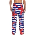 thumbnail image 3 of Balery Sea Stars print Men's Pajama Pants,Ultra Lightweight Pjs,Lounge Pant-, 3 of 9