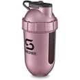 thumbnail image 3 of ShakeSphere Tumbler Protein Shaker Bottle with Side Window 24oz, Rose Gold, 3 of 6