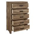 thumbnail image 4 of Topline Home Furnishings Rustic Cherry Finished Chest, 4 of 5