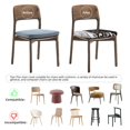 thumbnail image 4 of Bingfone Piano Keys With Musical Notes for Restaurant Chair Seat Covers,Removable Washable Chair Covers Protects-Four Pieces, 4 of 7