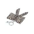 thumbnail image 3 of No Boundaries Women's Bag Charm, Leopard Puffer Bow, 3 of 6
