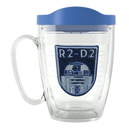

Tervis Star Wars - R2D2 Made in USA Double Walled Insulated Tumbler Travel Cup Keeps Drinks Cold & Hot 16oz Mug R2D2