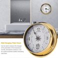 thumbnail image 3 of Tidal Clock Wall Mounted Tester Copper Shell Marine for Weather Station Wall Hanging Boat Using Tidal Clock 115mm, 3 of 5