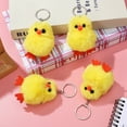 thumbnail image 2 of QIDITONG 10 Pcs Plush Duck Keychains Cute Duck Plush Keychain Soft Key Ring Plush Animal Keychain Ornament Accessories For Bags And Keys, 2 of 5