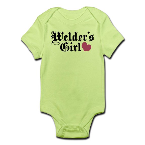 CafePress - Welder's Girl Infant Bodysuit - Baby Light Bodysuit