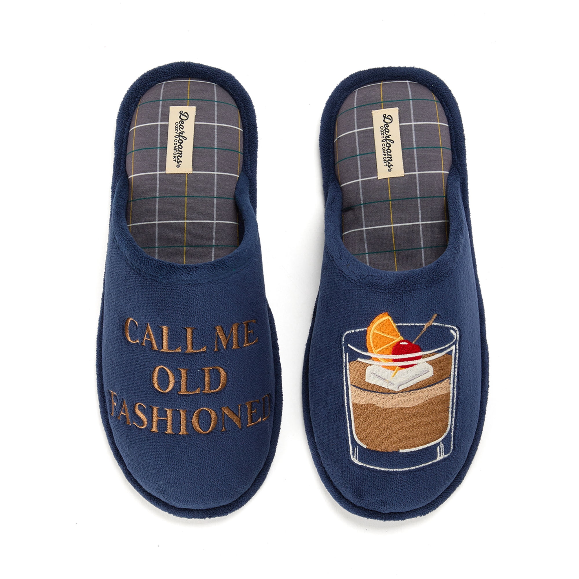 Dearfoams Cozy Comfort Father's Day Scuff Slippers