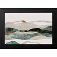 thumbnail image 2 of PI Studio 24x17 Black Modern Framed Museum Art Print Titled - Winter in the Mountains, 2 of 5