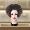 thumbnail image 6 of Gazechimp Bald Female Mannequin Head Display Model with Eyelashes and Lips Hat Display Dark Pink, 6 of 8