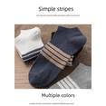 thumbnail image 5 of Calcetines finos de primavera/verano para hombre, absorbentes del sudor, resistentes a los olores, adecuados para ropa deportiva informal, 5 of 5