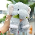 thumbnail image 5 of Elephant Stuffed Plush Slap Bracelet, Elephant Snap Bracelet, Stuffed Animal Plush Toys, 5 of 7