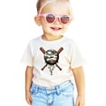 thumbnail image 4 of Camo Baseball Shirt for Men Women Kids  Dripping Camouflage Baseball Graphic Tee Natural Shirt 4T, 4 of 8