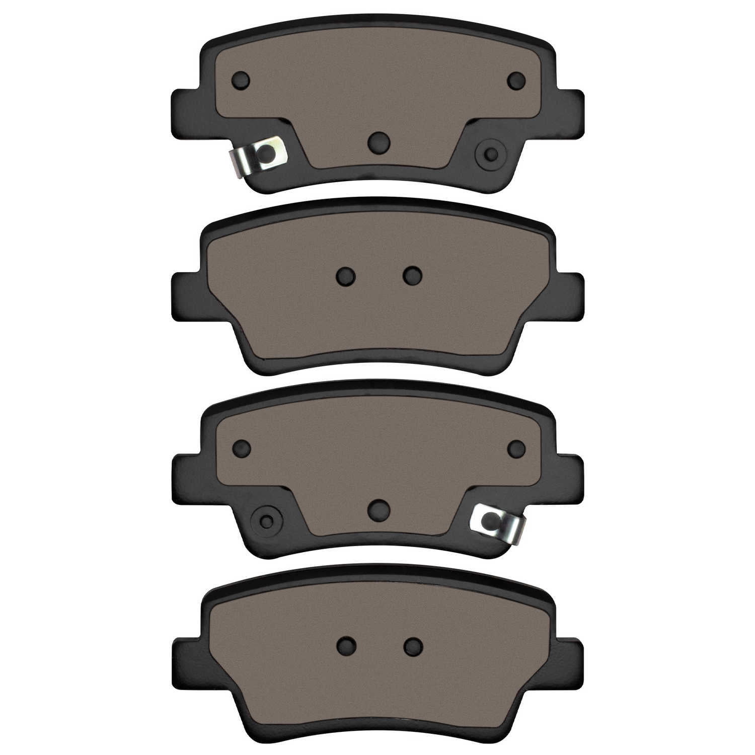 Dynamic Friction Company 1551-2395-00 DFC 5000 Advanced Brake Pads - Ceramic - OE Equivalent