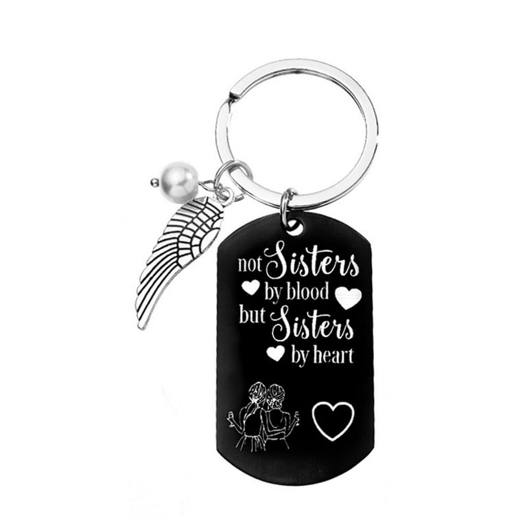 Long distance store friendship keychain