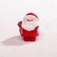thumbnail image 4 of TanSiDing 2pcs Christmas Ornaments Santa Claus Snow Globe Miniature Plastic Decor for Holiday Tree Tabletop Party Decoration Festive Gift, 4 of 6