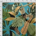 thumbnail image 4 of oneOone Cotton Poplin Dark Teal Green Fabric Ocean Underwater Life Sewing Craft Projects Fabric Prints By Yard 42 Inch Wide, 4 of 4