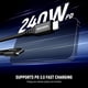 thumbnail image 2 of Cable USB C a USB C NEEWER 14/35 cm USB 3.2 240 W PD3.0 40 Gbps, 2 of 7