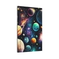 thumbnail image 3 of Planets Galaxy Stars Cosmic Space Light Switch Cover Decorator No Device Blank Wall Plate 1-Gang Receptacle Outlet Decor, 3 of 7