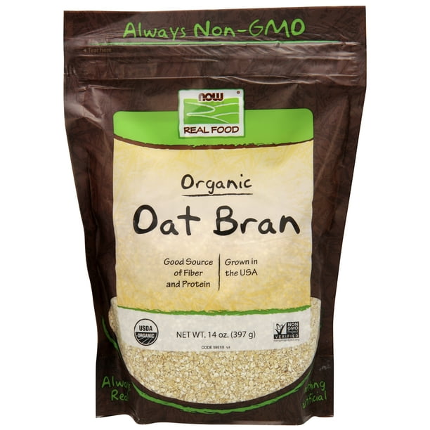 NOW Foods Oat Bran 14 Oz