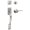 Satin Nickel, variant on Sure-Loc MA507-G2-EG RH 15 Madison Right Handed Sectional Single Cylinder Keyed Entry