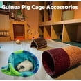 thumbnail image 6 of Cozy Pet Bed for Small Animals Ferret Hamster Bunny Squirrel Hedgehog Soft Warm Hideout Sleeping Bag Cage Accessories, 6 of 7