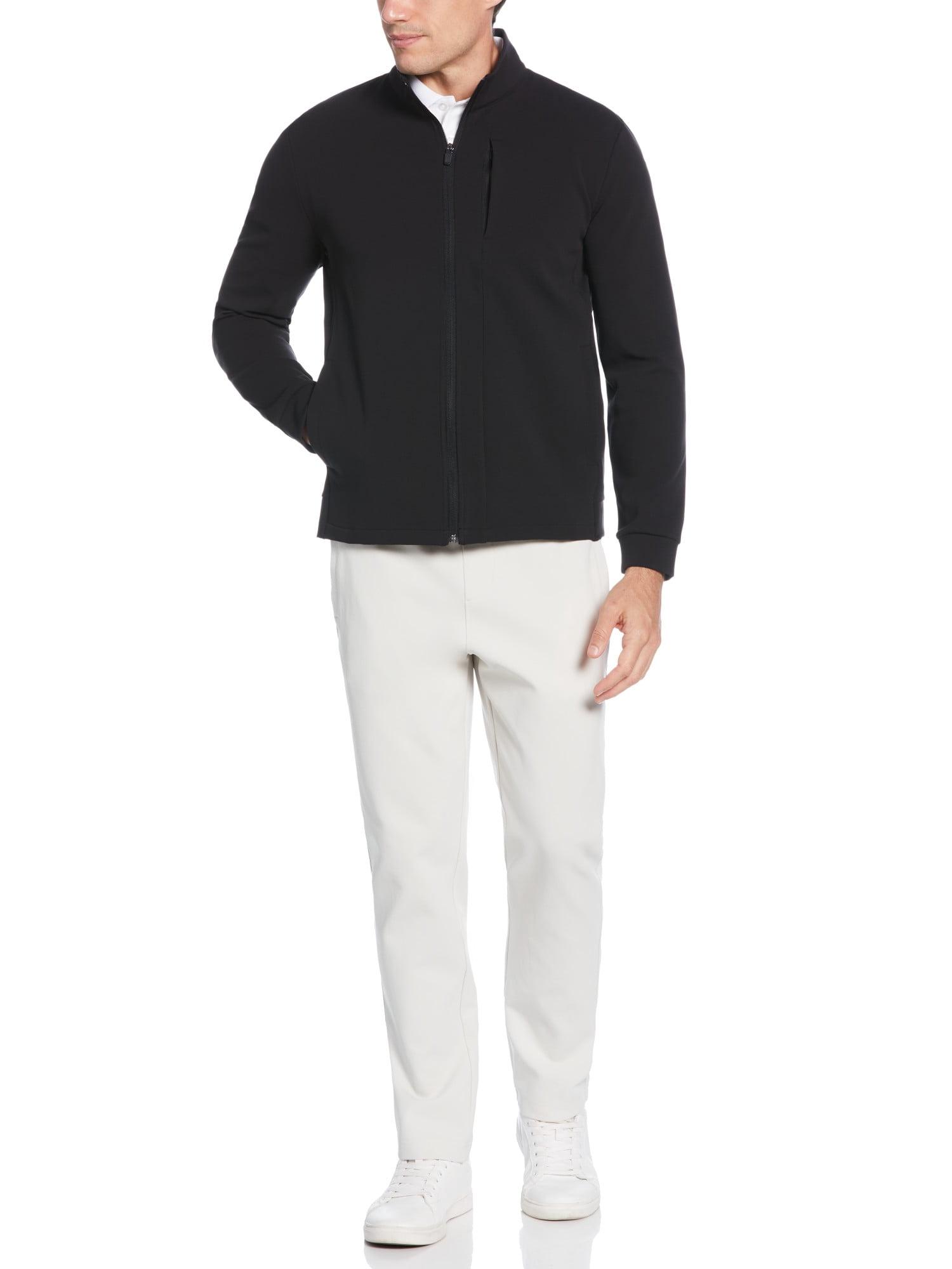 Ben Hogan Men's Micro Texture Full Zip Sport Jacket