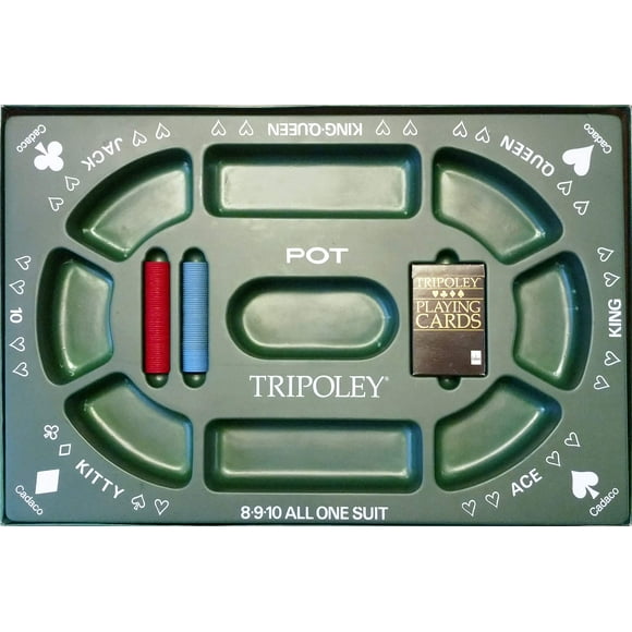 TRIPOLEY: le Jeu Original de Cœurs, Poker et Michigan Rummy..(1968) par CADACO, Inc.