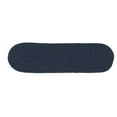 thumbnail image 3 of 12' Navy Blue Reversible Round Handcrafted Accent Area Rug, 3 of 5