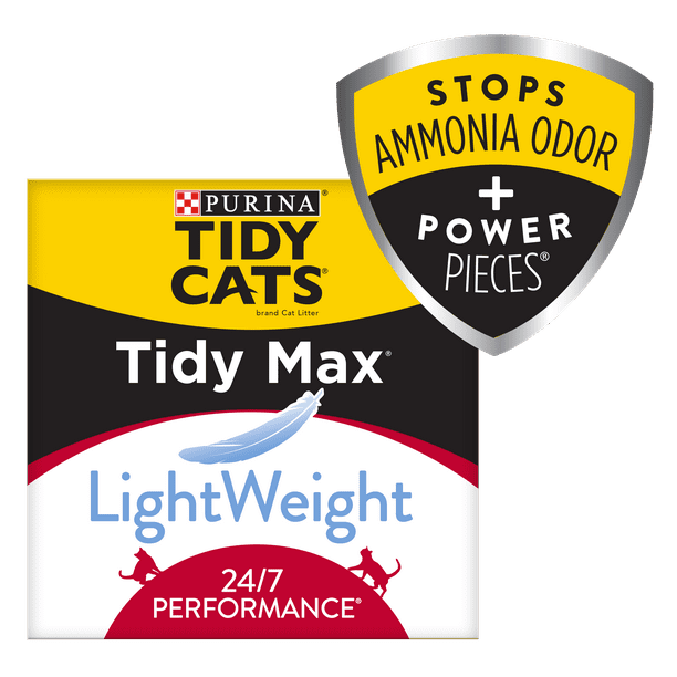 Purina Tidy Cats LightWeight, Clumping, Multi Cat Litter, Tidy Max 24/7