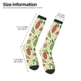 thumbnail image 2 of Naloa Finger Lime Fruits Thigh High Socks Extra Long Stretchy Sock Women Over Knee High Opaque Stocking Daily Wear, 2 of 6