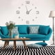 thumbnail image 3 of Reloj de Pared Decor-DIY acrílico 3D Ticfox Plata, 3 of 14