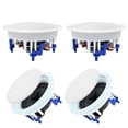 thumbnail image 1 of Altavoz de techo Herdio Flush Mount Bluetooth 5.25 pulgadas, 600 W, 4 unidades, 1 of 8