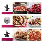 Ninja Food Processor 9-Cup, 3 Auto-iQ Presets, Chop Slice Shred, Dishwasher Safe, BN600 Silver